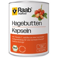 RAAB Vitalfood Hagebutte Bio Kapseln - 150Stk
