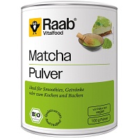 RAAB Vitalfood Matcha Grüntee Bio Pulver - 100g