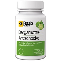 RAAB Vitalfood Bergamotte-Artischocke Kapseln - 100Stk