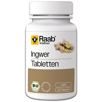RAAB Vitalfood Ingwer Bio Tabletten - 360Stk