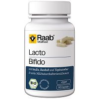 RAAB Vitalfood Lacto+Bifido Bio Kapseln - 90Stk