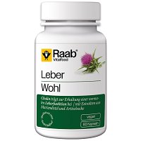 RAAB Vitalfood Leberwohl Kapseln - 60Stk