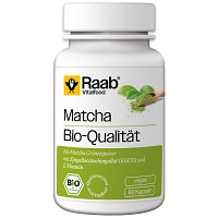 RAAB Vitalfood Matcha Bio Kapseln - 60Stk