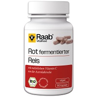 RAAB Vitalfood Roter Reis Bio Kapseln - 90Stk