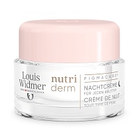 Louis Widmer nutriderm Pigmacare Nachtcreme