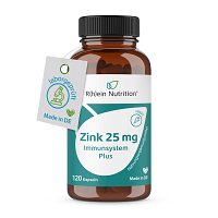 ZINK 25 mg Immunsystem Plus hochdosiert+vegan Kps. - 120Stk - Vegan