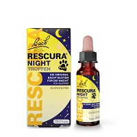 BACHBLÜTEN Original Rescura Night Pets Tro.alk.fr. - 10ml