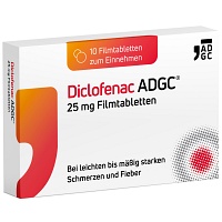 Diclofenac ADGC® 25 mg Filmtabletten bei Schmerzen und Entzündungen