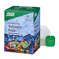 KRAFTTIER Tee Gelassene Katze Bio Salus Filterbtl.