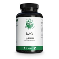 GREEN NATURALS DAO 100mg veg.zum Histaminabbau Kps - 90Stk