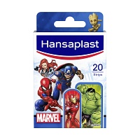 HANSAPLAST Kinder Pflasterstrips Marvel - 20Stk