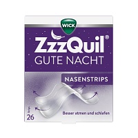 WICK ZzzQuil Gute Nacht Nasenstrips - 26Stk