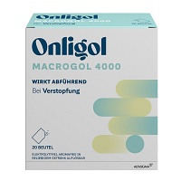 ONLIGOL Macrogol 4000 Plv.z.Herst.e.Lsg.Sachet - 20X10g - Bauchschmerzen & Blähungen
