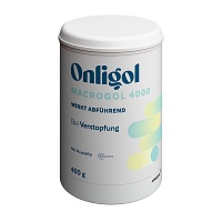 ONLIGOL Macrogol 4000 Plv.z.Herst.e.Lsg.Dose - 400g - Bauchschmerzen & Blähungen