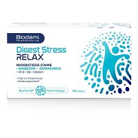 BIODAMI Digest Stress RELAX Darm Bakterienkul.+Ash - 60Stk