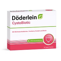 DÖDERLEIN CystoBiotic Milchsäurebakt.+Cranber.Plv. - 10X4g - Vegan