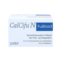 CALCIFU N desinfizierendes Fußbad - 8X10ml