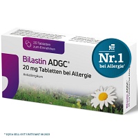 BILASTIN ADGC 20 mg Tabletten bei Allergie - 20Stk