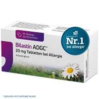 BILASTIN ADGC 20 mg Tabletten bei Allergie - 50Stk