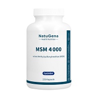 MSM 4000 vegan Kapseln - 150Stk - Entgiften-Entschlacken-Entsäuern