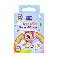 FIGO Kinderpflaster in Einhorn-Form