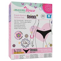 BIO PERIODENHÖSCHEN Girls Gr.XS BioBaumwolle MASMI - 1Stk