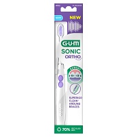 GUM SONIC ORTHO Schallzahnbürste - 1Stk - Klassische Zahnpflege