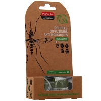 MÜCKENSCHUTZ Double Diffusor grün MANOUKA - 1Packungen