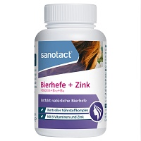 SANOTACT Bierhefe+Zink Tabletten - 180Stk