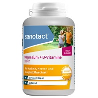 SANOTACT Magnesium 500+B-Vitamine Tabletten - 180Stk