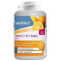 SANOTACT Vitamin C+D+Selen Tabletten - 180Stk