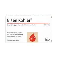 EISEN KÖHLER Kapseln - 15Stk - Gedächtnis & Konzentration
