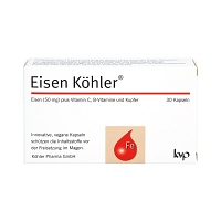 EISEN KÖHLER Kapseln - 30Stk - Gedächtnis & Konzentration