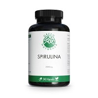 GREEN NATURALS® Spirulina 2.000 mg Alge hochdosiert vegan Kapseln