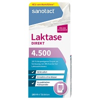 SANOTACT Laktase 4.500 Tabletten - 100Stk