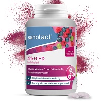 SANOTACT Zink+C+D hochdosiert Lutschtabletten - 150Stk
