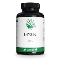 GREEN NATURALS L-Lysin 1200mg hochdosiert veg.Kps. - 120Stk