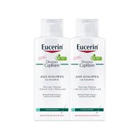 EUCERIN DermoCapillaire Anti-Schuppen Gel Sha.DP - 2X250ml - Kopfhaut/Haarpflege