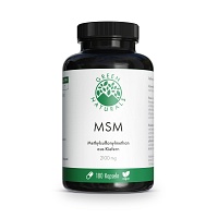 GREEN NATURALS MSM 2100 mg vegan hochdosiert Kaps. - 180Stk