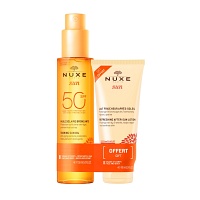 NUXE Sun Set Sonnenöl LSF 50 gratis After-Sun - 1Packungen