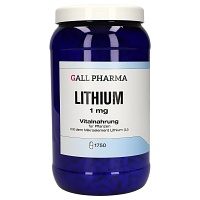 LITHIUM 1 mg GPH Kapseln - 1750Stk