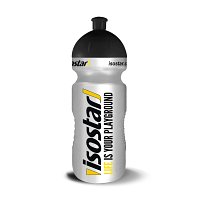 ISOSTAR Push Pull Trinkflasche silver 650 ml - 650ml