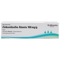 ZINKOXIDSALBE Abanta 100 mg/g