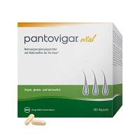 PANTOVIGAR vital Kapseln mit Nährstoffen für Haare