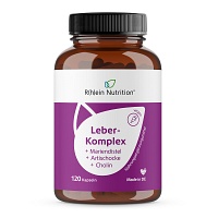 LEBER-KOMPLEX Mariendistel+Artischocke+Cholin Kps. - 120Stk - Entgiften-Entschlacken-Entsäuern