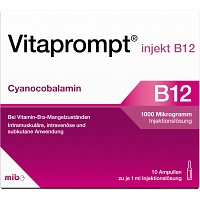 VITAPROMPT injekt B12 1000 µg Injektionslösung - 10X1ml - Vitamine & Stärkung