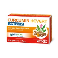 CURCUMIN HEVERT OptiSolv Kapseln - 60Stk - Magen, Darm & Leber