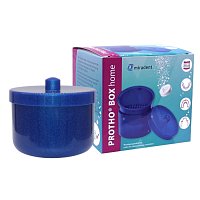 MIRADENT Protho Box Home blau Glitzer - 1Stk - Zahn- & Mundpflege