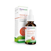 GLYCOWOHL Vitamin D3 1000 I.E.+K2 30 µg Tropfen - 20ml - Mikronährstoffe