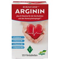 ARGININ HERZGESUND+Vit.B1+B6+B12+Folsäure Filmtab.